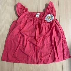 ピンク無地　幼児服　サイズ18〜24ヶ月