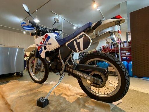 □ 希少 KAWASAKI MX125 カワサキ 125cc モトクロス 2スト 単気筒