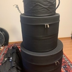 【超美品】【新品ケース付】pearl楽器75周年限定モデル　ドラム3点セット 