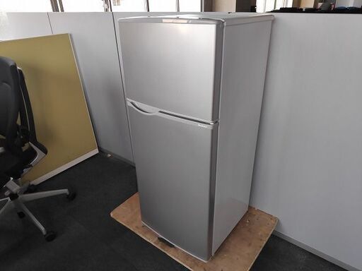 シャープ　SJ-H12D　２ドア冷蔵庫『中古良品、庫内灯玉切れ、側面やや凹みあり』2019年