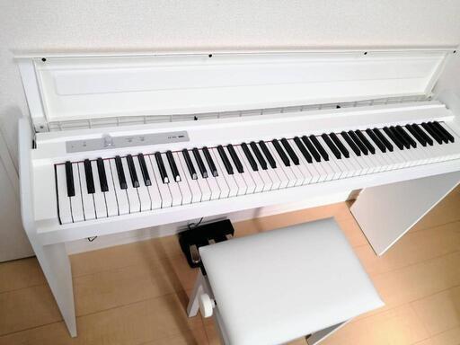 電子ピアノKORG LP-180　椅子、ヘッドホン付