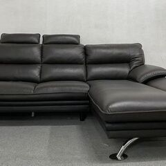 【セット販売②】ニトリ ロゾ4 カウチソファ ブラック 新入荷！ ニトリの牛革レザーカウチソファ ロゾ4のご紹介です！｜2022