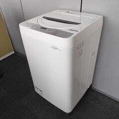 シャープ　全自動洗濯機　ES-GE5B-W　５,5K『中古良品、...