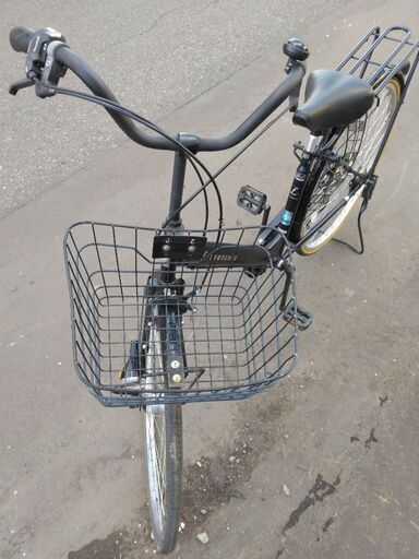 27インチ 🚲 中古 自転車 12800円 🔄6段切替 🔑鍵新品 💡オートライト