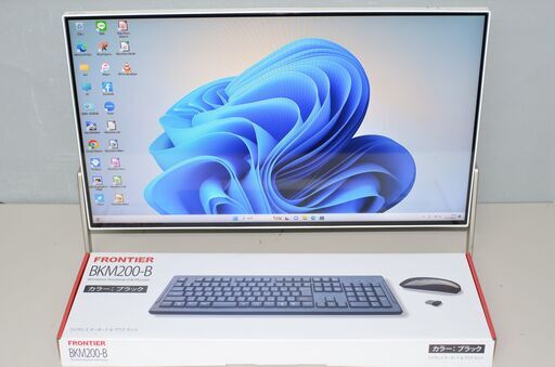 中古良品一体型パソコン Windows11+office 富士通 FH55/B1 core i3-7100U/爆速SSD256GB+HDD2TB/メモリ8GB/カメラ/23.8インチ/DVDマルチ搭載