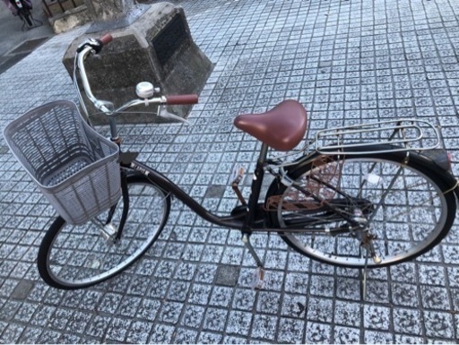 自転車　ブラウン　9月中旬まで