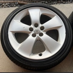 バリ山！30プリウス ツーリングセレクション純正17インチタイヤホイール！