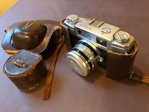 昔のフィルムカメラ MAMIYA　【ジャンク】