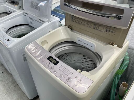 洗濯機の分解クリーニング行っています！配送設置込み　ハイセンス7.5K 洗濯機DDモーター 2019年製　分解クリーニング済み！！