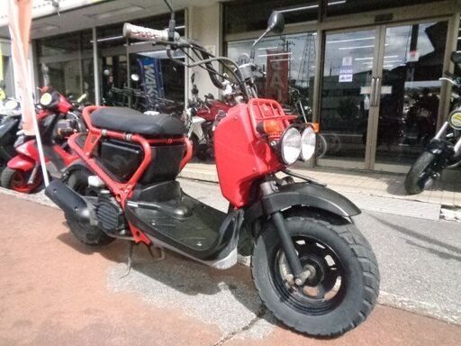 NO.4769　ズーマー（ＺＯＯＭＥＲ）　水冷４サイクルエンジン　ＦＩ車　レッド　☆彡