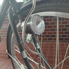 中古車 BIZ STREET ギアあり 黒い自転車