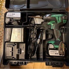 HiKOKI(ハイコーキ) 14.4V コードレスインパクトドライバー 