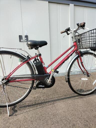 電動自転車27インチ3段ギヤ、バッテリー良好