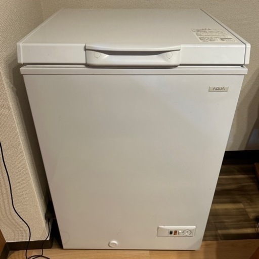 値下げしました。アクア 103L 冷凍庫（フリーザー） 直冷式【フリーザー】 AQUA AQF-10CE-W