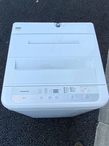 Panasonic 洗濯機☺最短当日配送可♡無料で配送及び設置いたします♡ 5キロ 2021年製★NA-F5CB14J☺P003