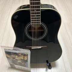 アコースティックギター  Epiphone  黒色