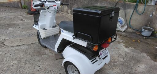 ⭐ホンダジャイロX FI TD02 白 最新モデル 現在ミニカー登録して足として