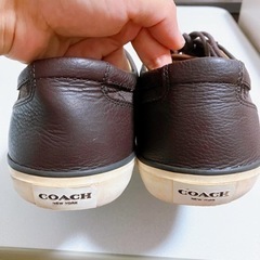 COACH メンズ コーチ キャンパスローカット スニーカー ブラウン