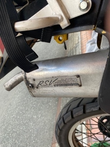 8月内限定　即乗り可　希少　2stTS 125R チャンバーサイレンサー付き 8月内限定 即乗り可 希少 2stTS 125R チャンバーサイレンサー付き