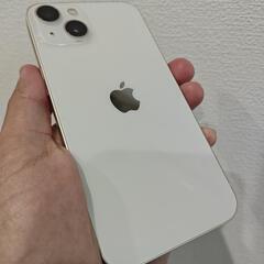 【中古美品】iPhone13 スターライト 白 128GB