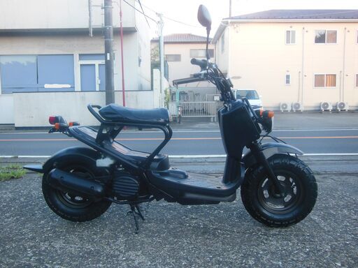 美車 HONDA 4ストズーマー（ZOOMER)マッドブラック（BK） セル始動  納車整備点検済み　登録後すぐ乗り出せます。直接引き渡し　配送手配も可 原付　AF58 美車 HONDA 4ストズーマー（ZOOMER)マッドブラック（BK） セル始動