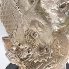 ガーデンクォーツ龍彫刻