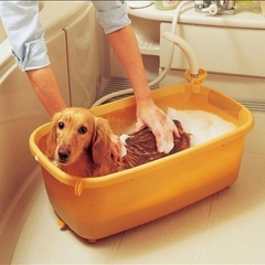 1,500円　小型犬ねこ　バスタブ　お風呂　