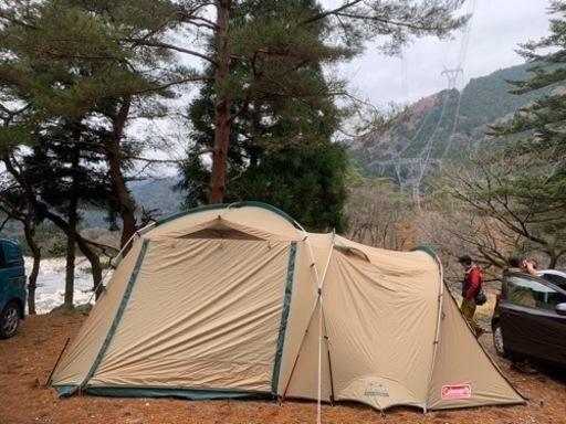 Coleman前室付き4人住めるテント - その他 