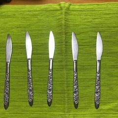 ステンレスナイフ　　5本