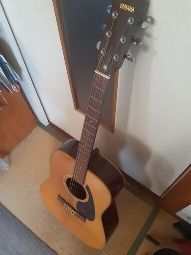 YAMAHA FG151 オレンジラベル 新品ピックガード＋ソフトケース、替え弦