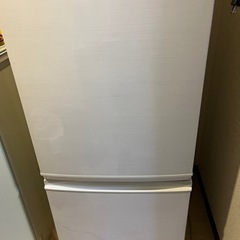 冷蔵庫　シャープ　ノンフロン冷凍冷蔵庫　SJ-D14C-W