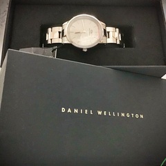 ダニエルウエリントン／ICONIC LINK 32 STEEL WHITE 〜新品未使用