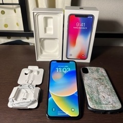 美品　iPhone X 256gb SIMフリー