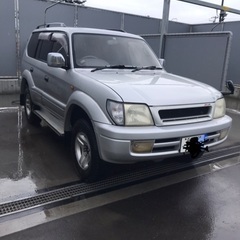 95プラド後期◎タグマスターヒッチメンバー付き◎車検令和6年1月