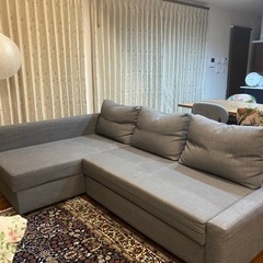 【取引完了】イケア　ソファーベッド　IKEA FRIHETEN ...
