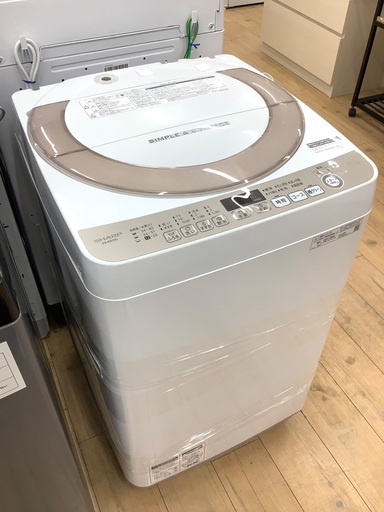 送料込み☆SHARP【全自動電気洗濯機】2019年製/ES-KS70U-NTOTO