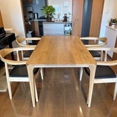 【注:受け渡し予定者決定済】定価17万→4万ダイニングテーブルセット(メルカリ掲載中)