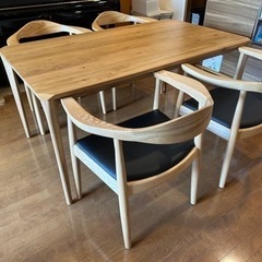 【注:受け渡し予定者決定済】定価17万→4万ダイニングテーブルセット(メルカリ掲載中)
