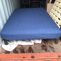 ▼値下げ▼脚付きマットレス ニトリ セミダブルベッド 幅120cm 参考価格29900円 💳自社配送時🌟代引き可💳※現金、クレジット、スマホ決済対応※【送料に設置込】