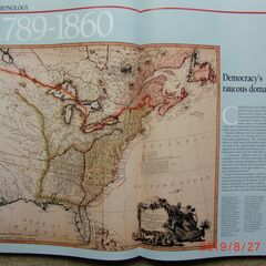 米国歴史地図帳(英文)