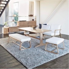 無印良品　リビングダイニングテーブルセット