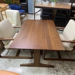 【愛品館 江戸川店】MUJI（無印良品）ダイニングテーブル3点セット ID:152-008728-007