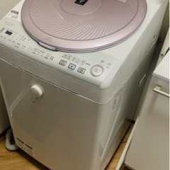 シャープ SHARP ES-TX820-P [タテ型洗濯乾燥機（...