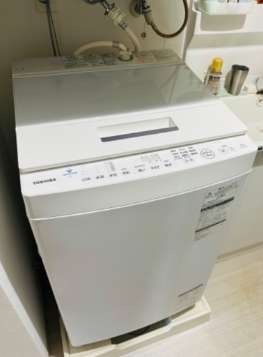 全自動洗濯機 TOSHIBA AW7D7(W) 7kg