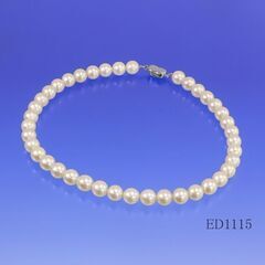 ED1115❫大粒で[最高級の範疇パールホワイト] 9.5～10.0 ミリ アコヤ