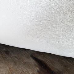 市内配送無料！　3人掛け レザーソファ　背もたれ簡単着脱