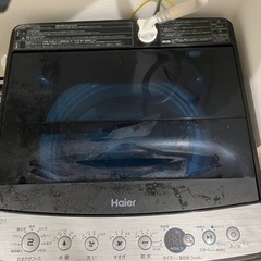 洗濯機　Haier   5.5kg   簡易乾燥　22年購入