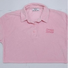 【ネット決済・配送可】ピンクTシャツ