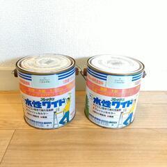 【多用途塗料】水性フレッシュワイド　ライトブルー(薄水色)
