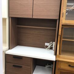 松田家具 ダークブラウン 食器棚 食器棚 ダークブラウン 松田家具